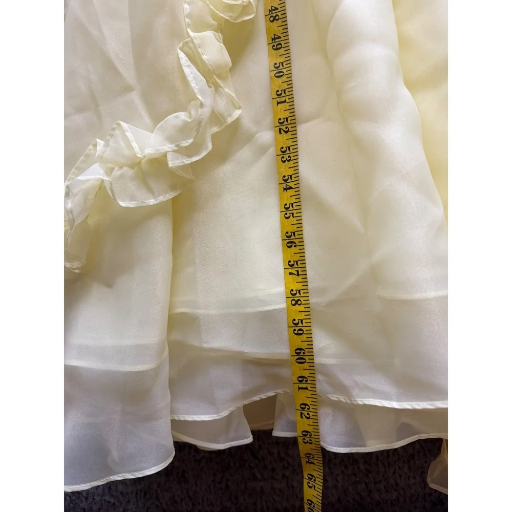 NWD Selkie Dole Whip Marie Gown Maxi Dress Sunshine Yellow Womens Plus Size 1X
